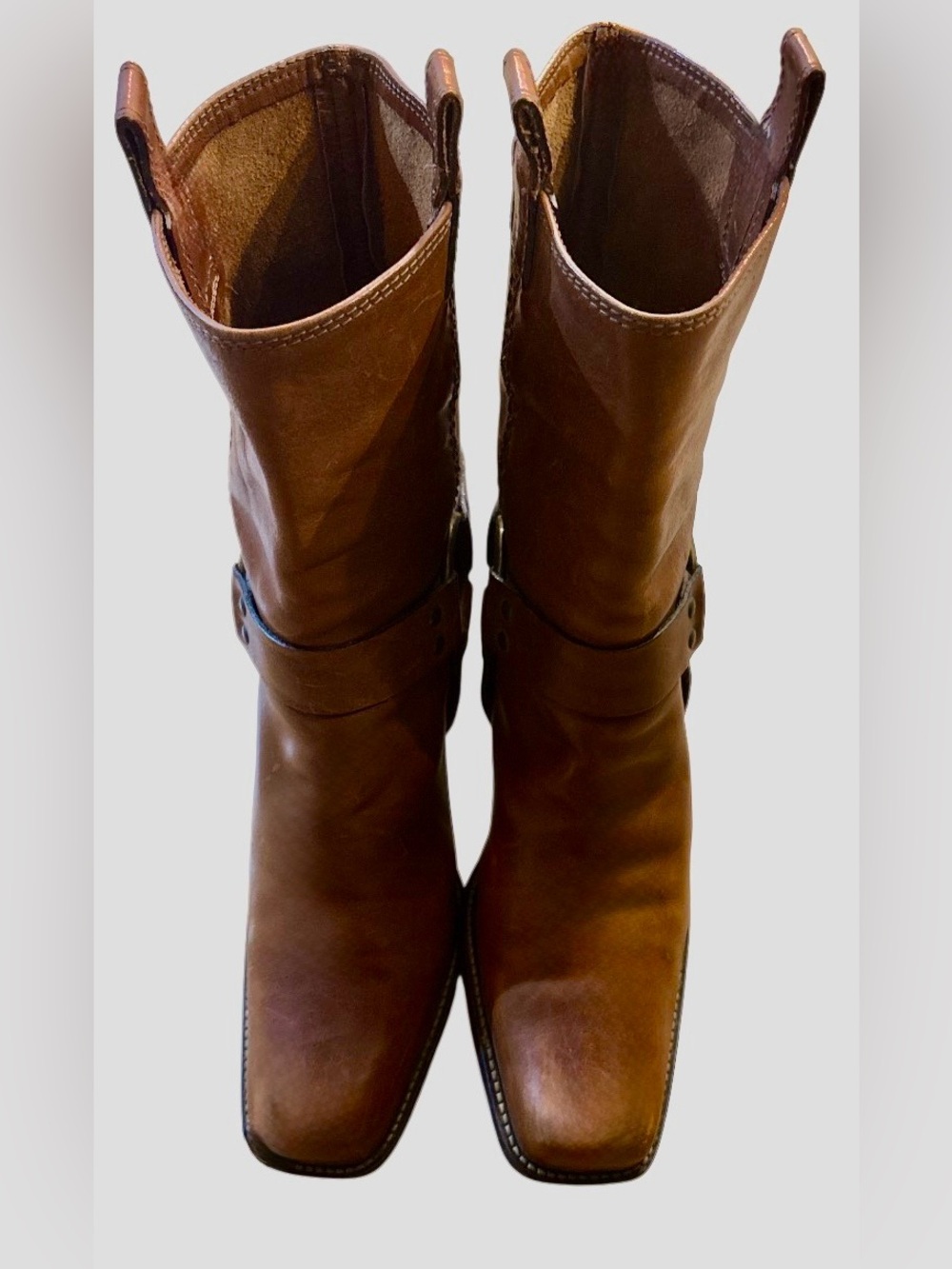 Vintage Women's Micheal Kors Brown Leather Mid-Calf Boots